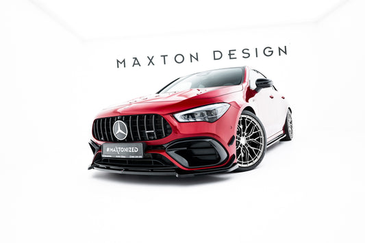 Maxton Design Splitter Anteriore V.5 - Mercedes CLA AMG 45