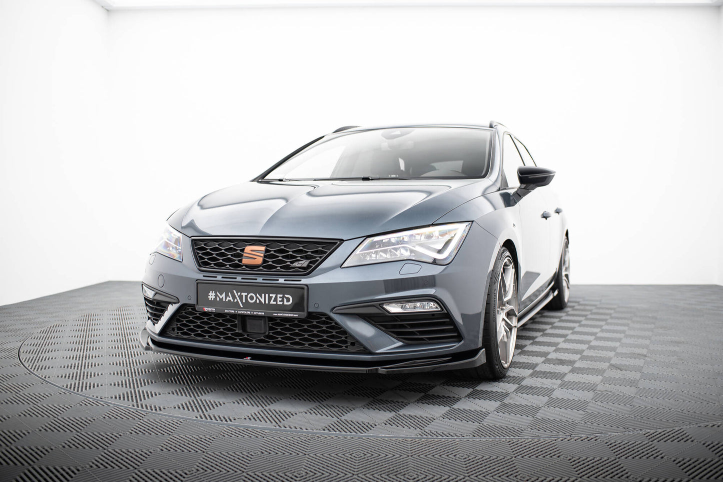 Maxton Design Splitter Anteriore V.5 - Seat Leon Cupra Mk3 Facelift