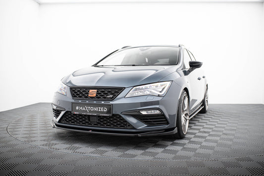 Maxton Design Splitter Anteriore V.5 - Seat Leon Cupra Mk3 Facelift