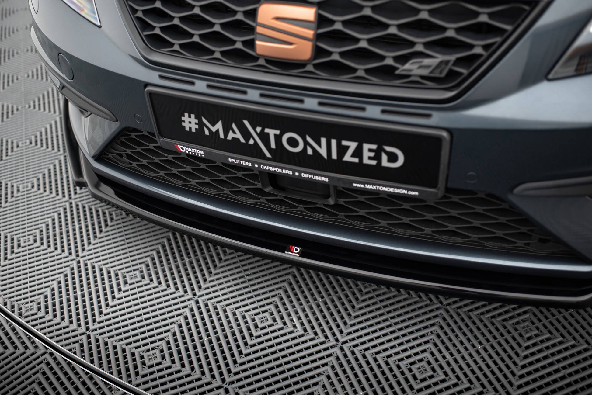 Maxton Design Splitter Anteriore V.5 - Seat Leon Cupra Mk3 Facelift - img 3