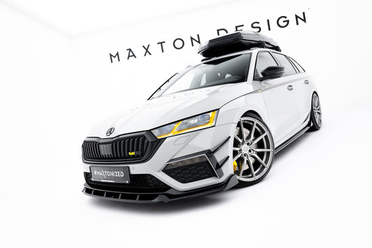 Maxton Design Splitter Anteriore V.5 - Skoda Octavia RS Mk4