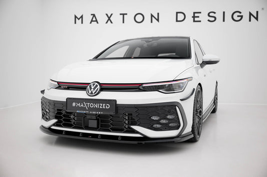 Maxton Design Splitter Anteriore V.5 - Volkswagen Golf GTI Mk8 Facelift