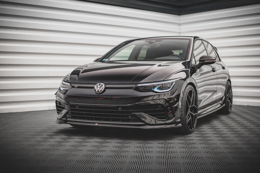 Maxton Design Splitter Anteriore V.5 - Volkswagen Golf R Mk8