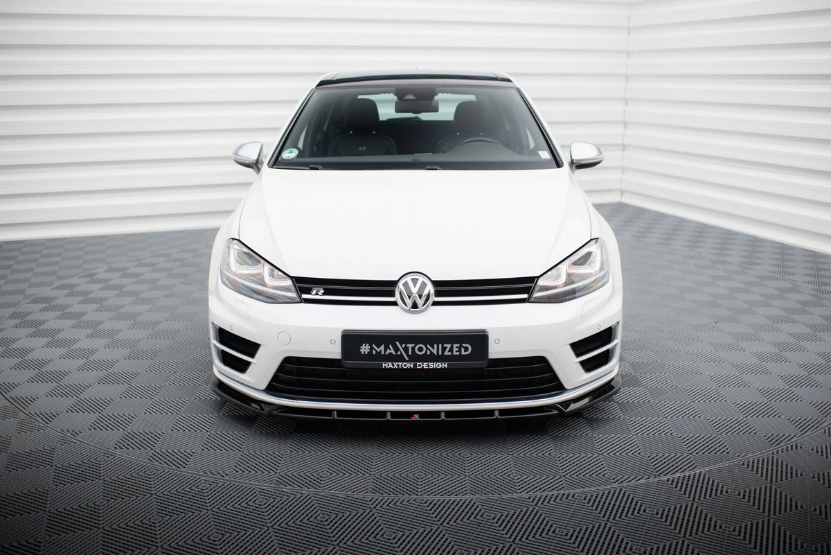 Maxton Design Splitter Anteriore V.5 - Volkswagen Golf R Mk7 - img 2
