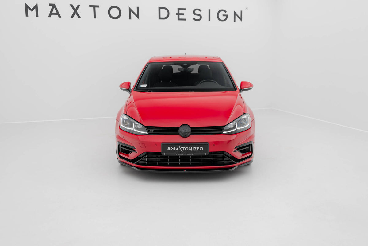 Maxton Design Splitter Anteriore V.5 - Volkswagen Golf R Mk7 Facelift - img 2