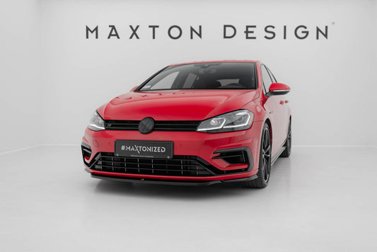 Maxton Design Splitter Anteriore V.5 - Volkswagen Golf R Mk7 Facelift