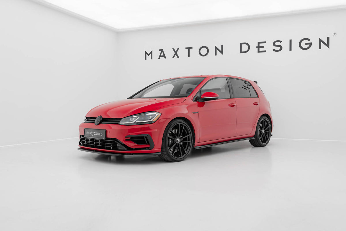 Maxton Design Splitter Anteriore V.5 - Volkswagen Golf R Mk7 Facelift - img 3