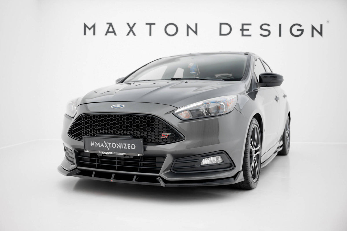 Maxton Design Splitter Anteriore V.6 - Ford Focus ST Mk3 Facelift