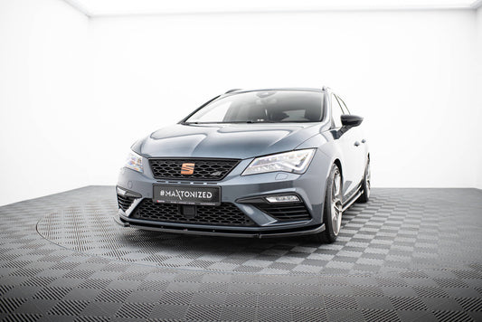 Maxton Design Splitter Anteriore V.6 - Seat Leon Cupra Mk3 Facelift