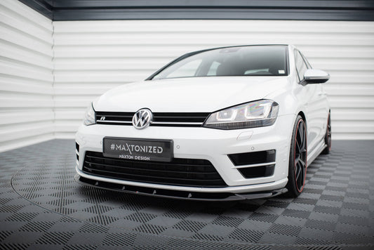 Maxton Design Splitter Anteriore V.6 - Volkswagen Golf R Mk7