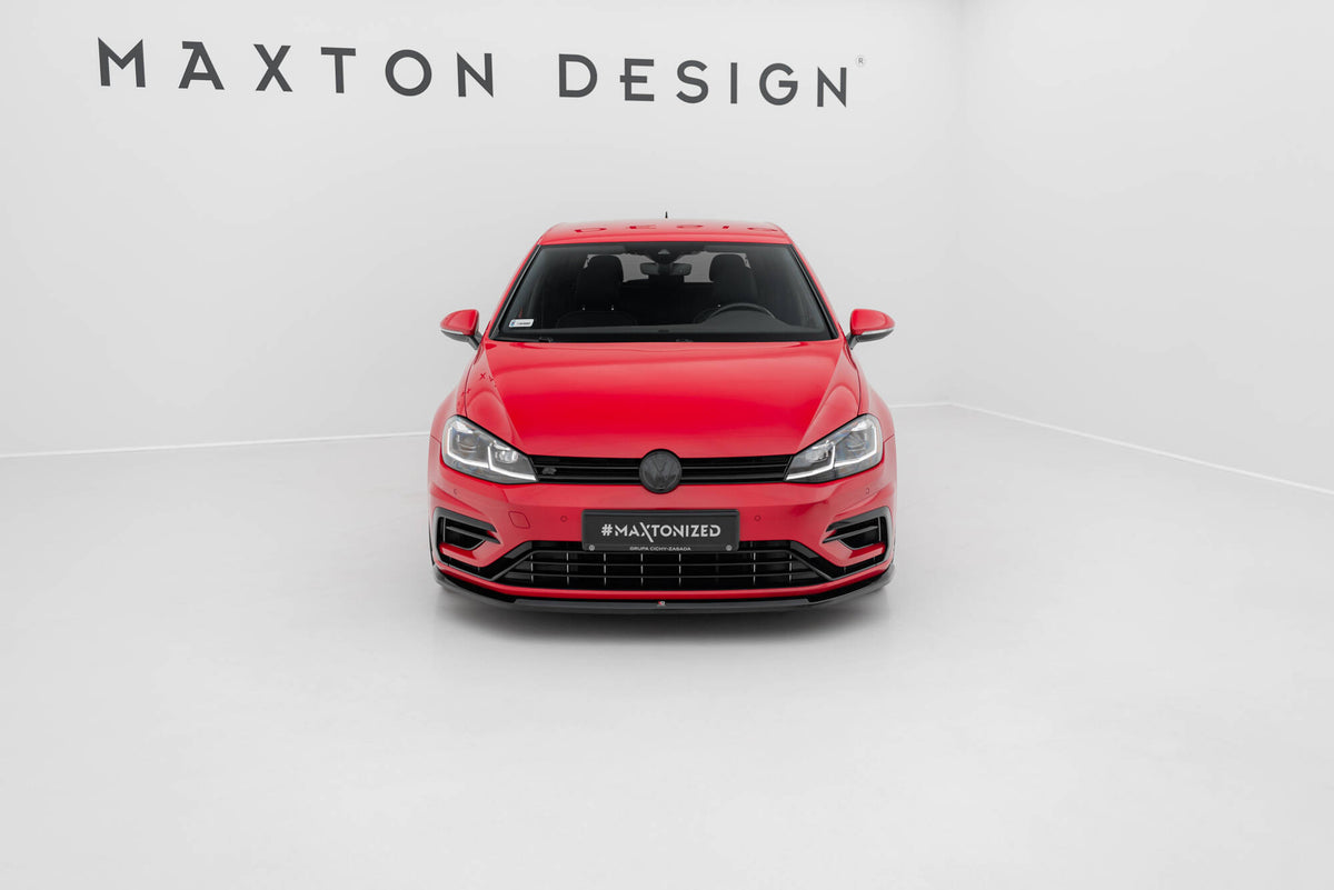Maxton Design Splitter Anteriore V.6 - Volkswagen Golf R Mk7 Facelift - img 2