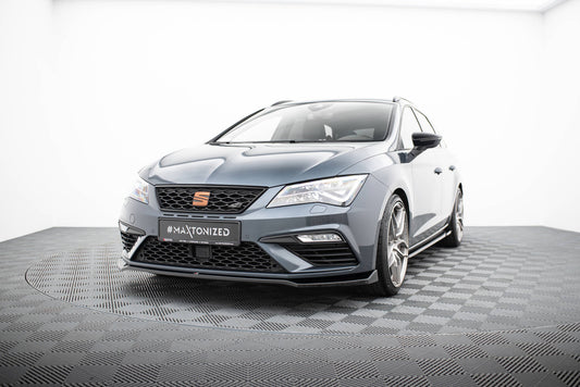 Maxton Design Splitter Anteriore V.7 - Seat Leon Cupra Mk3 Facelift