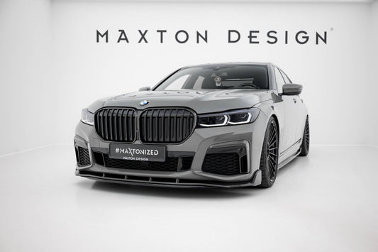 Maxton Design Carbonio Prepreg Splitter Anteriore - BMW Serie 7 M-Pack