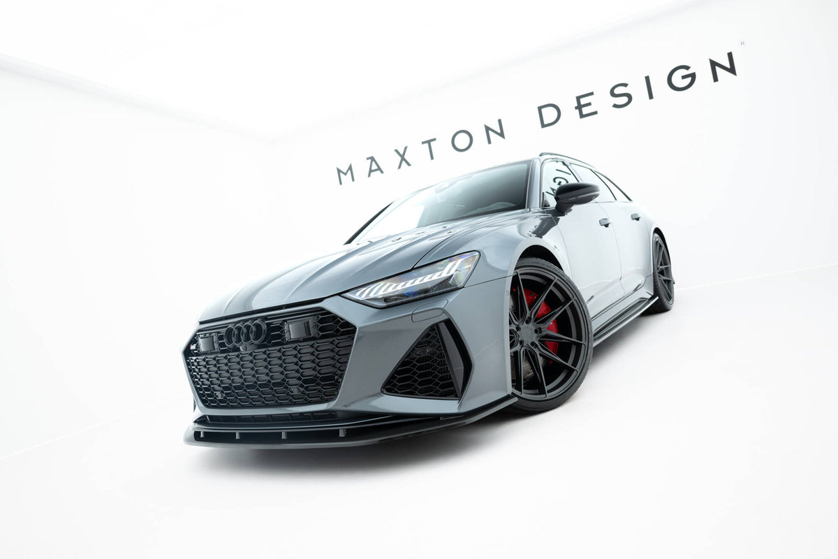 Maxton Design Carbonio Prepreg Splitter Anteriore - Audi A6 C8 - img 5