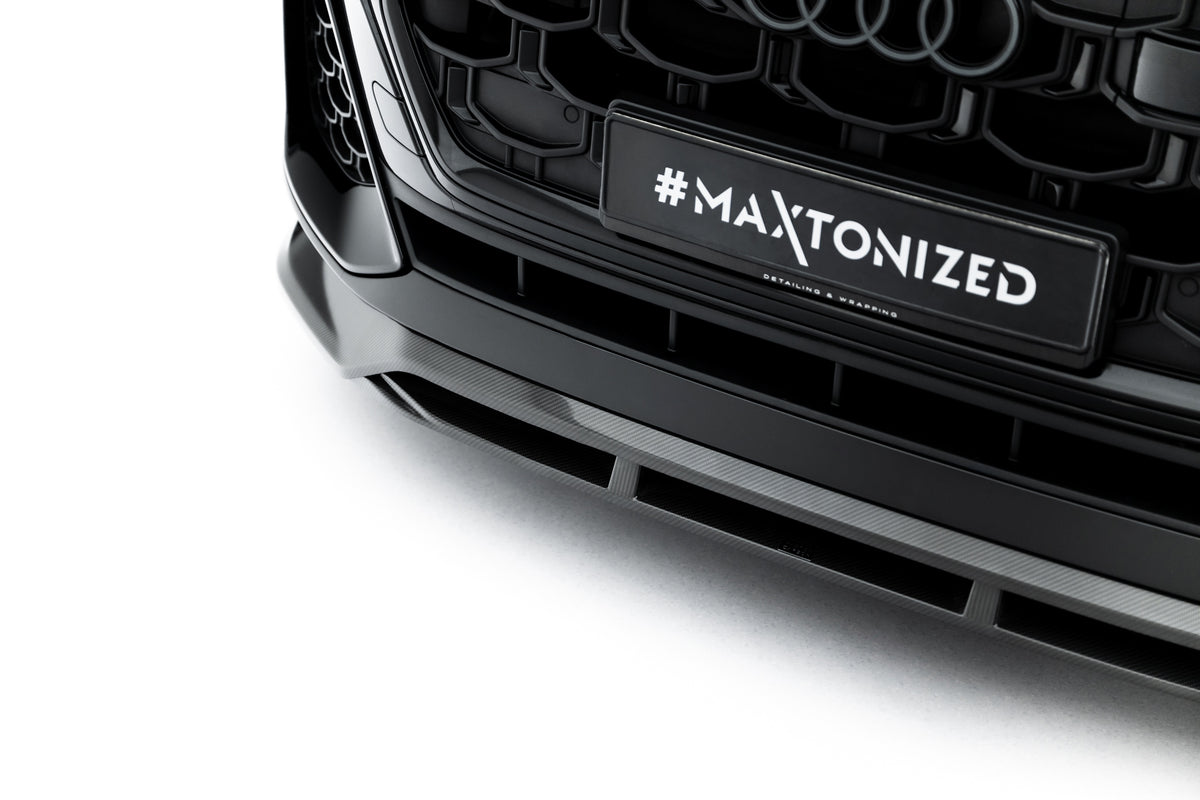 Maxton Design Carbonio Prepreg Splitter Anteriore - Audi Q8 Mk 1 - img 4