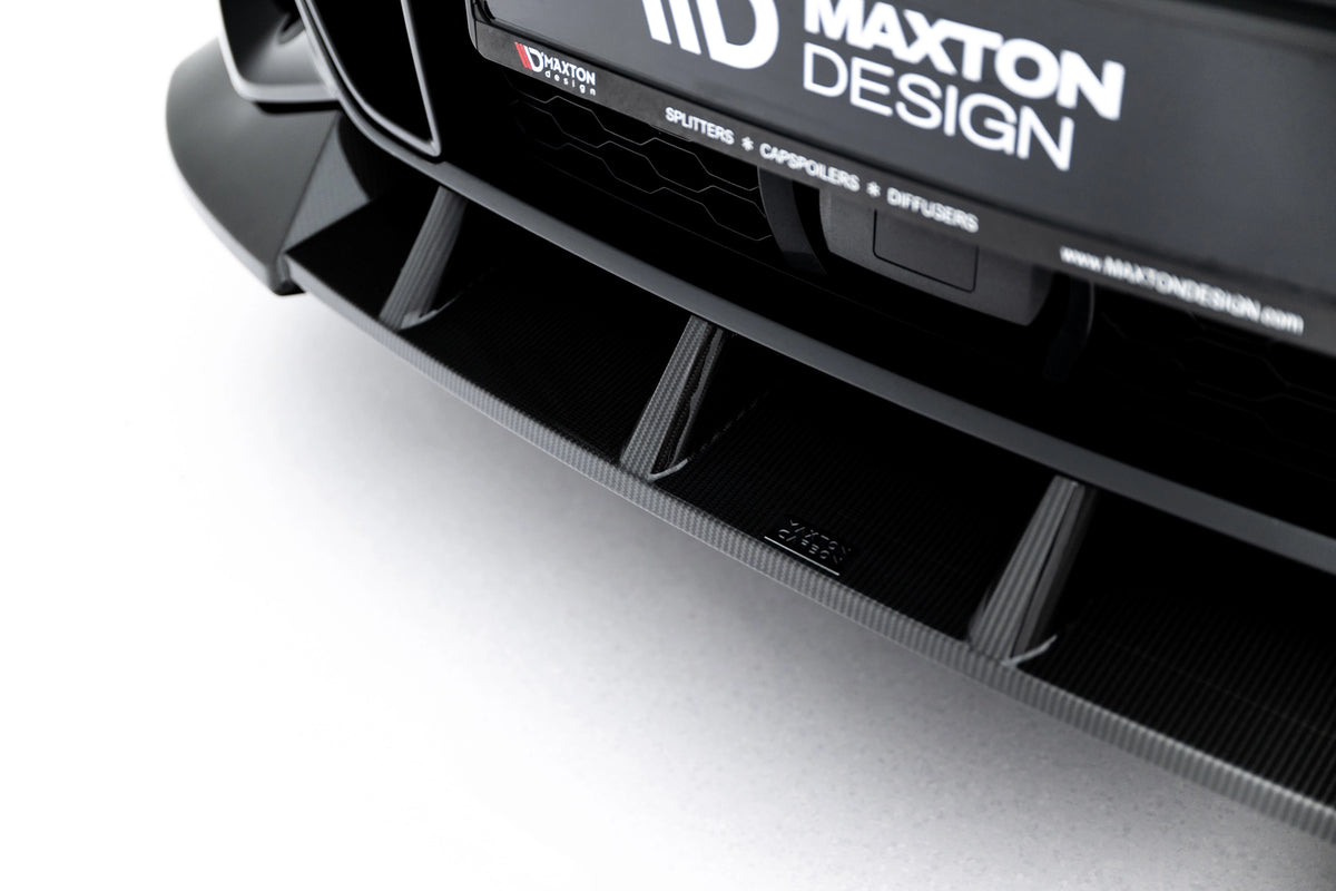 Maxton Design Carbonio Prepreg Splitter Anteriore - BMW Serie 5 G05 - img 5