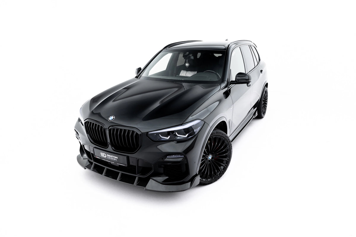 Maxton Design Carbonio Prepreg Splitter Anteriore - BMW Serie 5 G05 - img 2