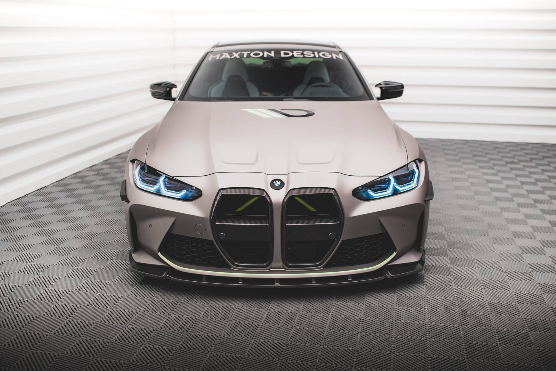 Maxton Design Carbonio Prepreg Splitter Anteriore V.1 - BMW Serie 4 G82 - img 2
