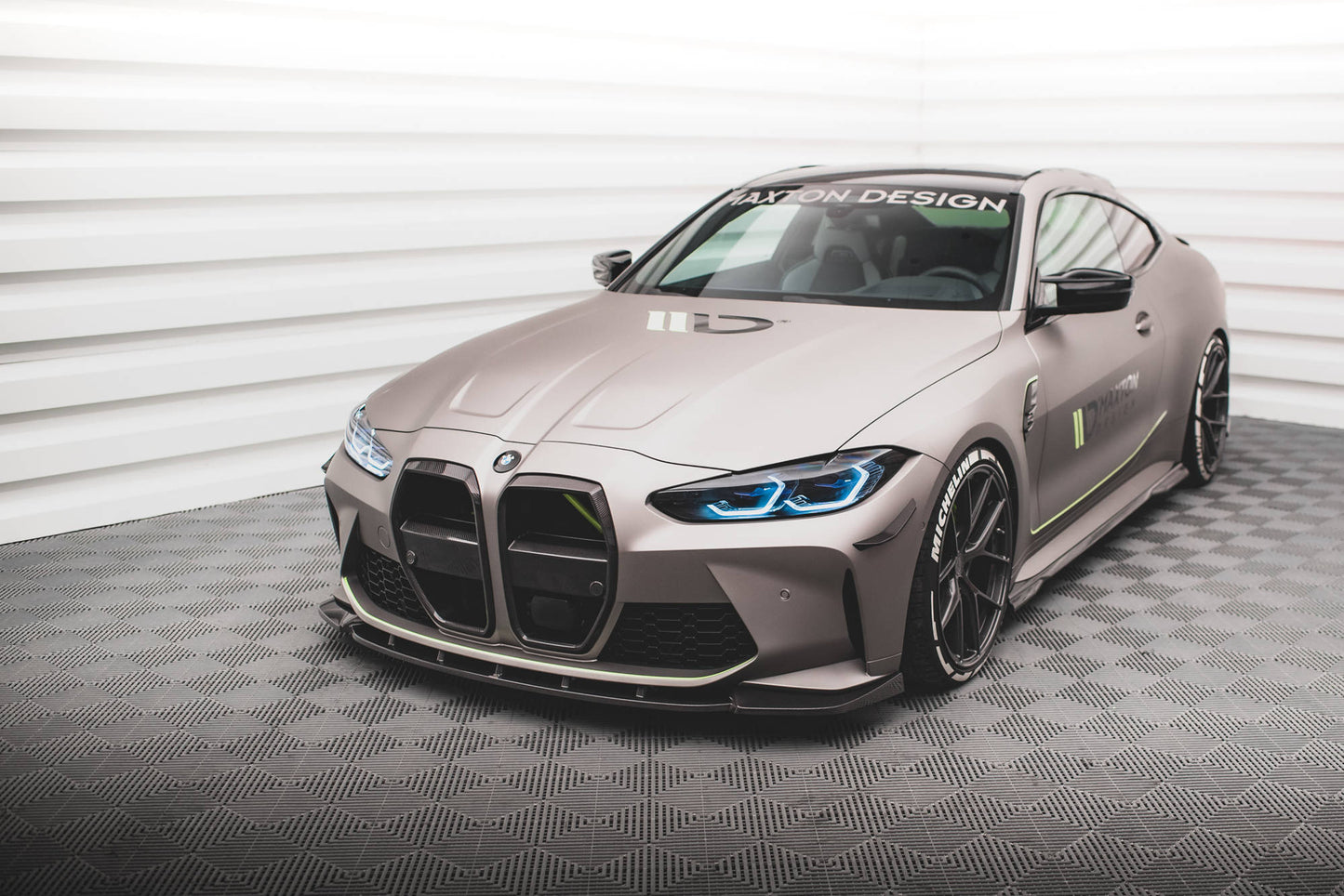 Maxton Design Carbonio Prepreg Splitter Anteriore V.1 - BMW Serie 4 G82 - img 3