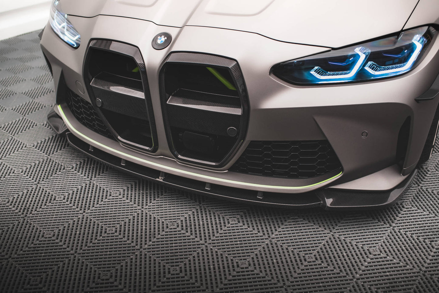 Maxton Design Carbonio Prepreg Splitter Anteriore V.1 - BMW Serie 4 G82 - img 5