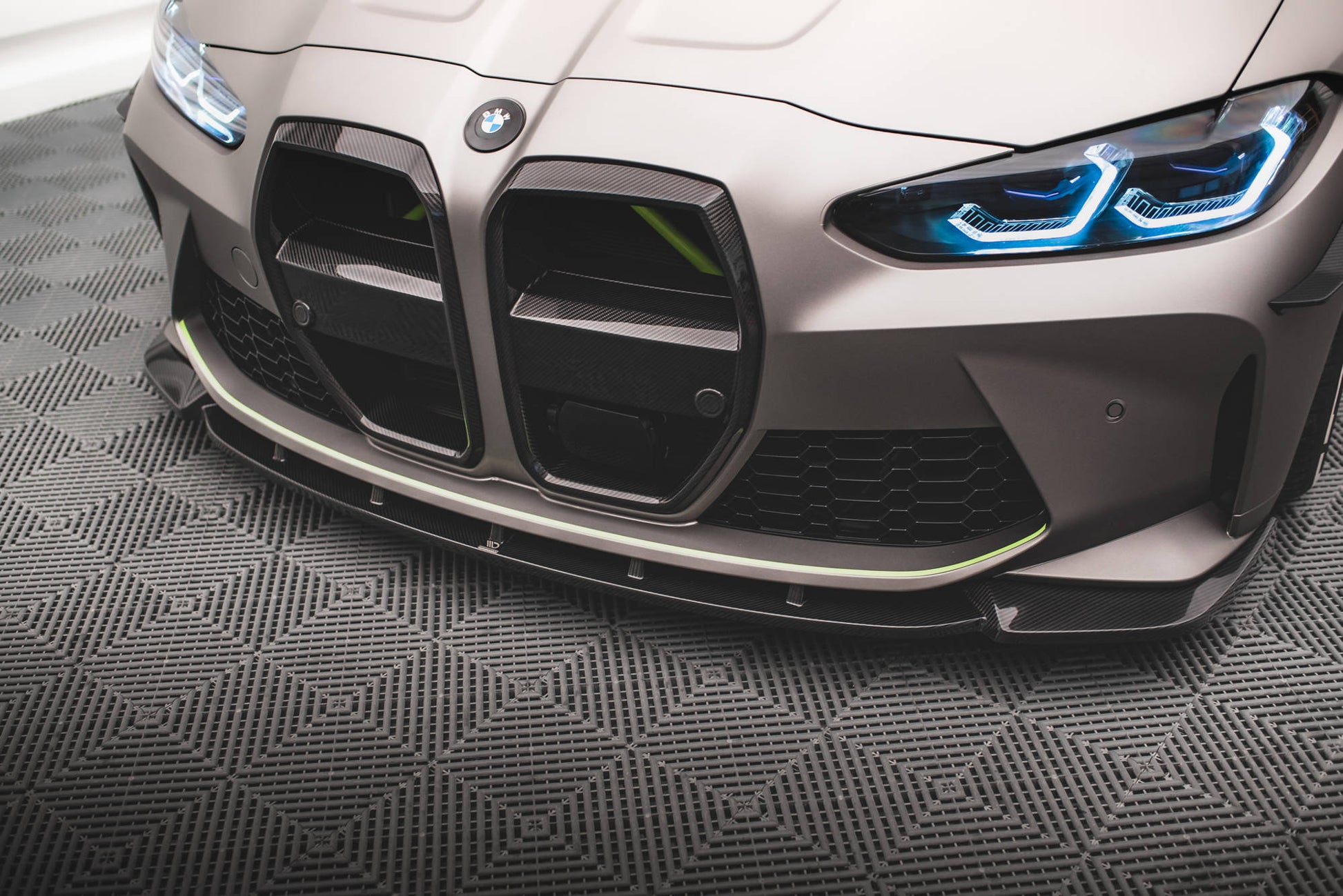 Maxton Design Carbonio Prepreg Splitter Anteriore V.1 - BMW Serie 4 G82 - img 5
