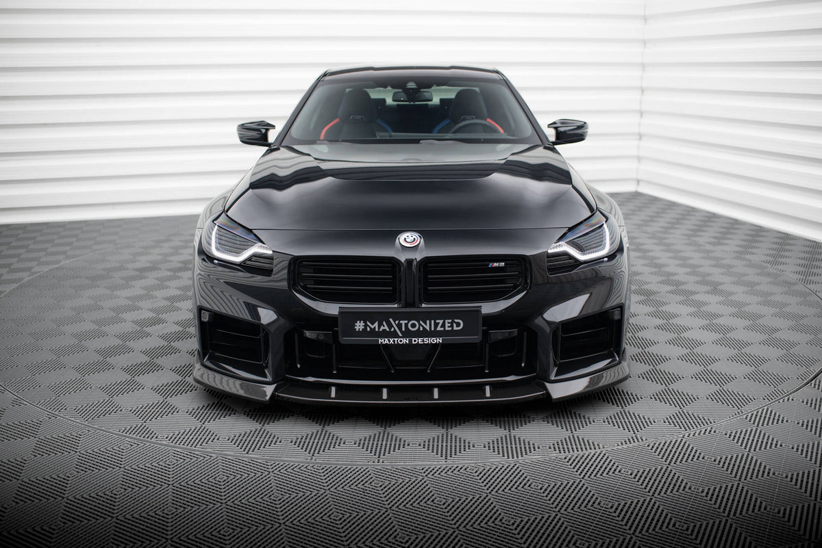 Maxton Design Carbonio Prepreg Splitter Anteriore V.2 - BMW Serie 2 G87 - img 2