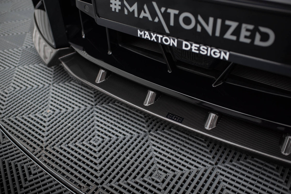 Maxton Design Carbonio Prepreg Splitter Anteriore V.2 - BMW Serie 2 G87 - img 4
