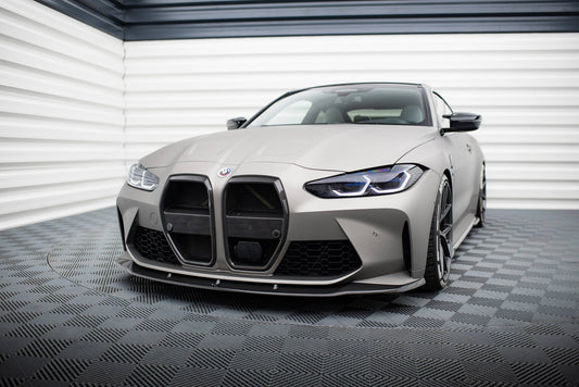 Maxton Design Carbonio Prepreg Splitter Anteriore V.3 - BMW Serie 4 G82