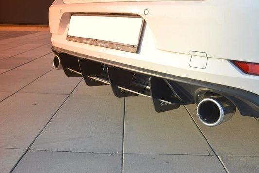 Maxton Design Diffusore Post. - Volkswagen Golf GTI Mk7 Facelift