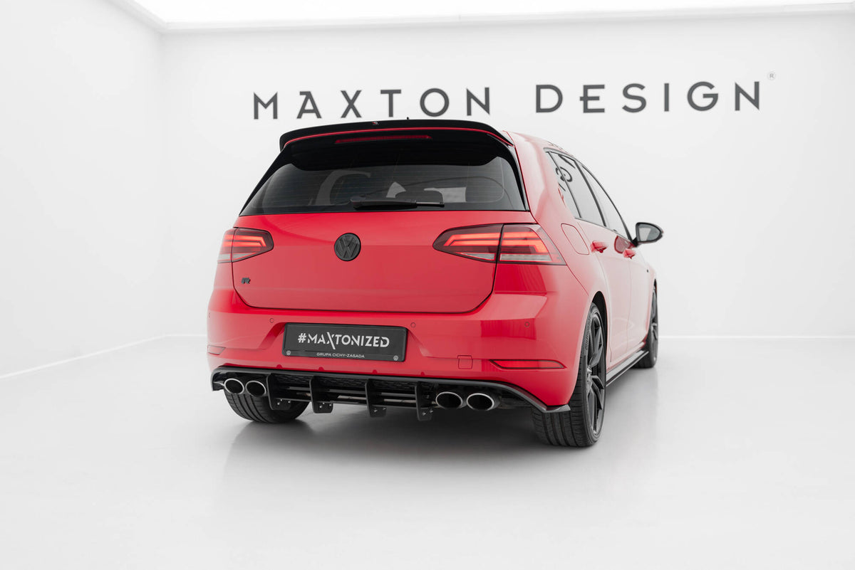 Maxton Design Diffusore Post. - Volkswagen Golf R Mk7 Facelift - img 2