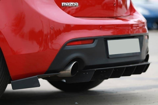 Maxton Design Splitter Laterali Post. - Mazda 3 Mk2 MPS
