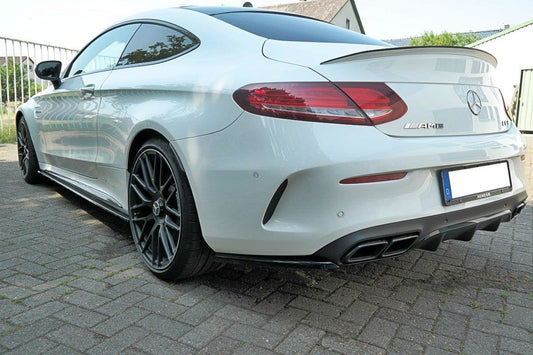 Maxton Design Splitter Laterali Post. - Mercedes C Klasa C63 AMG