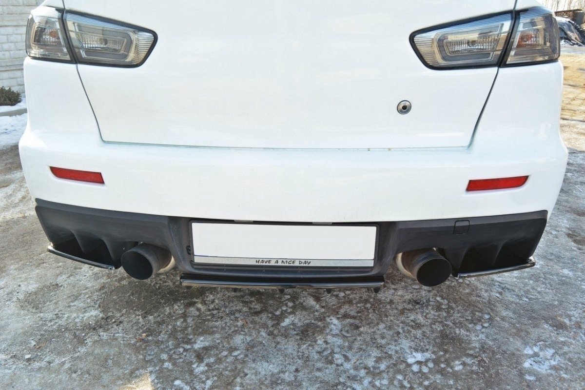 Maxton Design Splitter Laterali Post. - Mitsubishi Lancer Evo Mk10 - img 3