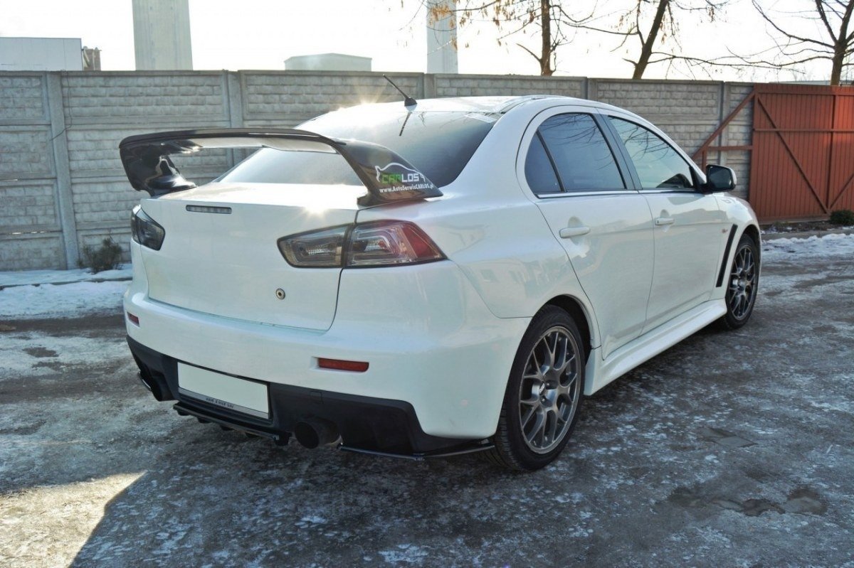 Maxton Design Splitter Laterali Post. - Mitsubishi Lancer Evo Mk10 - img 4