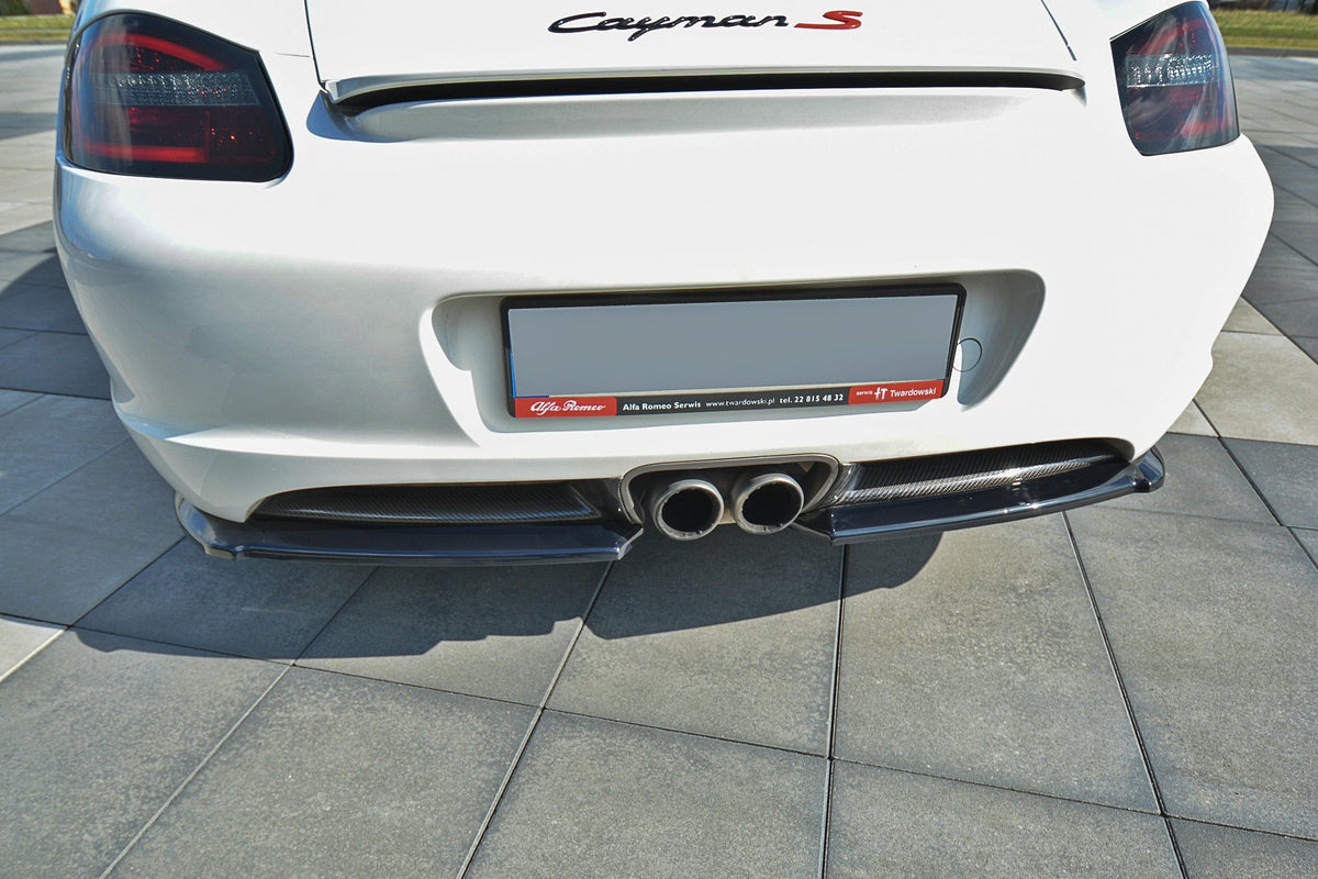 Maxton Design Splitter Laterali Post. - Porsche Cayman Mk1