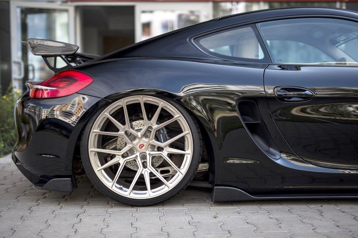 Maxton Design Splitter Laterali Post. - Porsche Cayman Mk2 - img 2