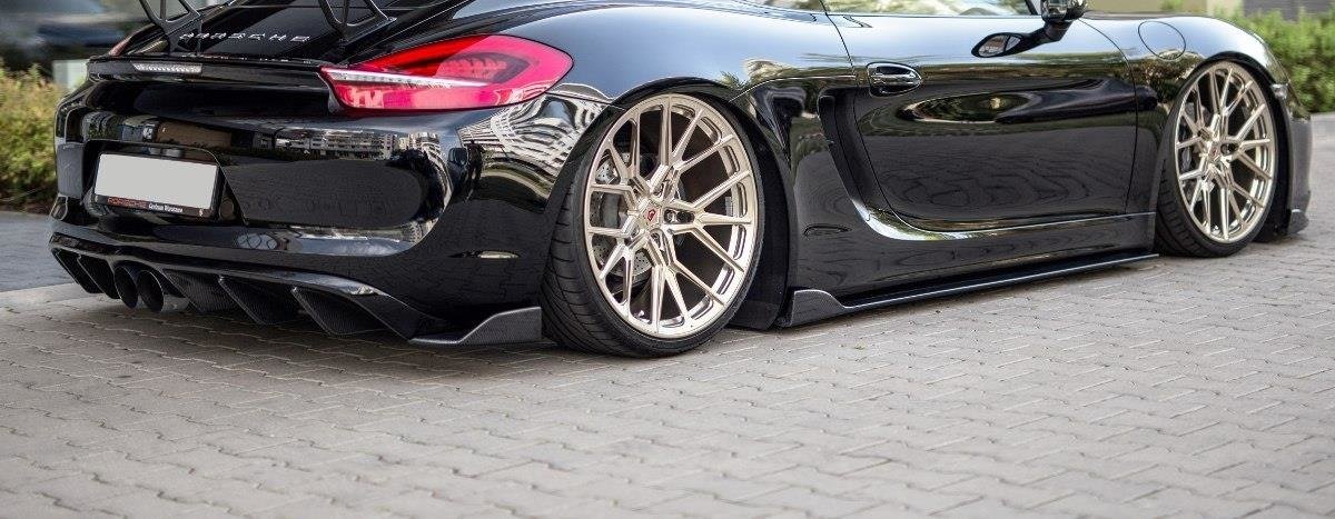 Maxton Design Splitter Laterali Post. - Porsche Cayman Mk2 - img 3