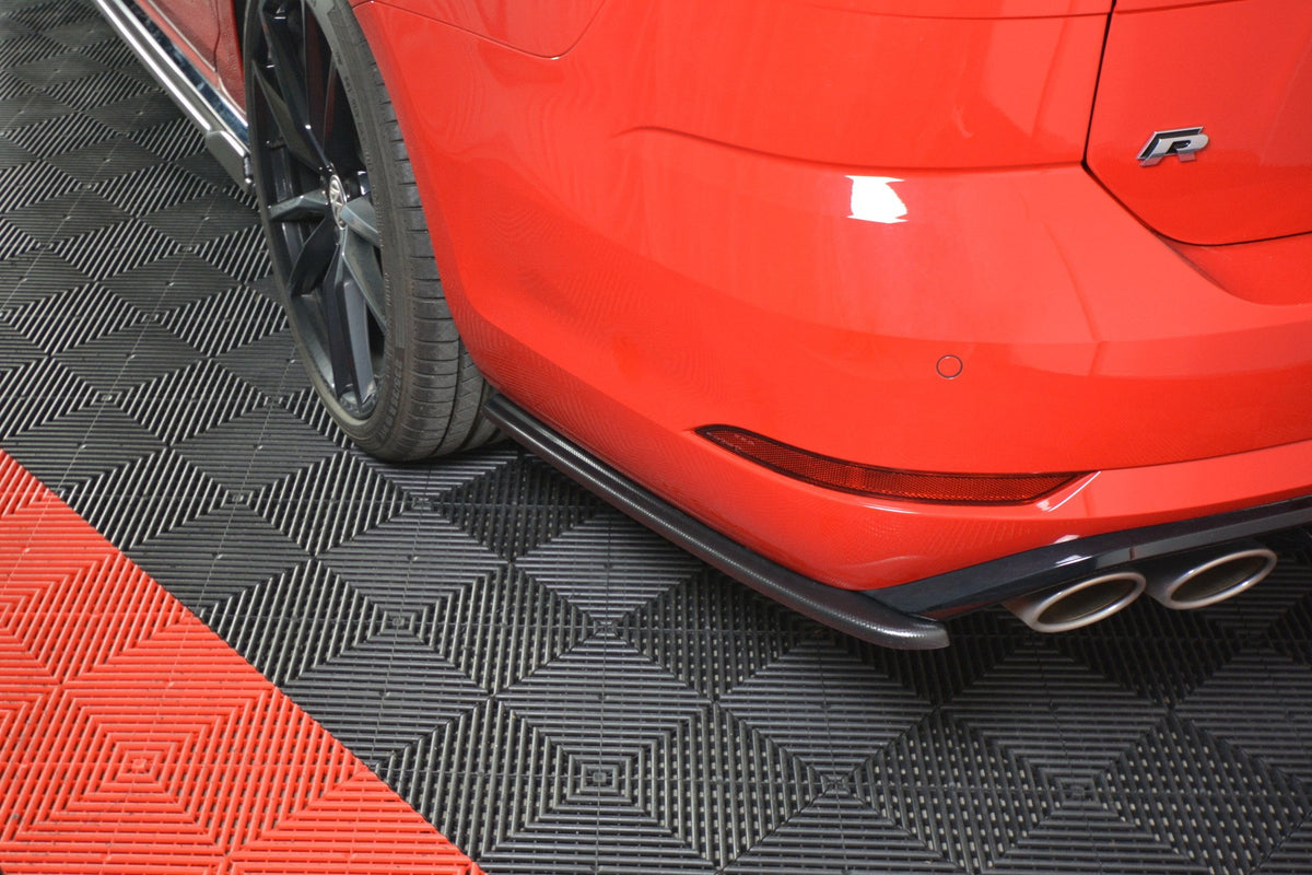Maxton Design Splitter Laterali Post. V.1 - Volkswagen Golf R Mk7 Facelift