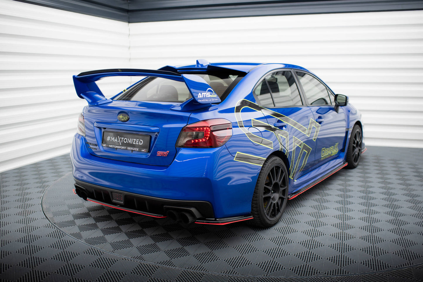 Maxton Design Splitter Laterali Post. V.2 - Subaru Impreza Mk4 - img 2