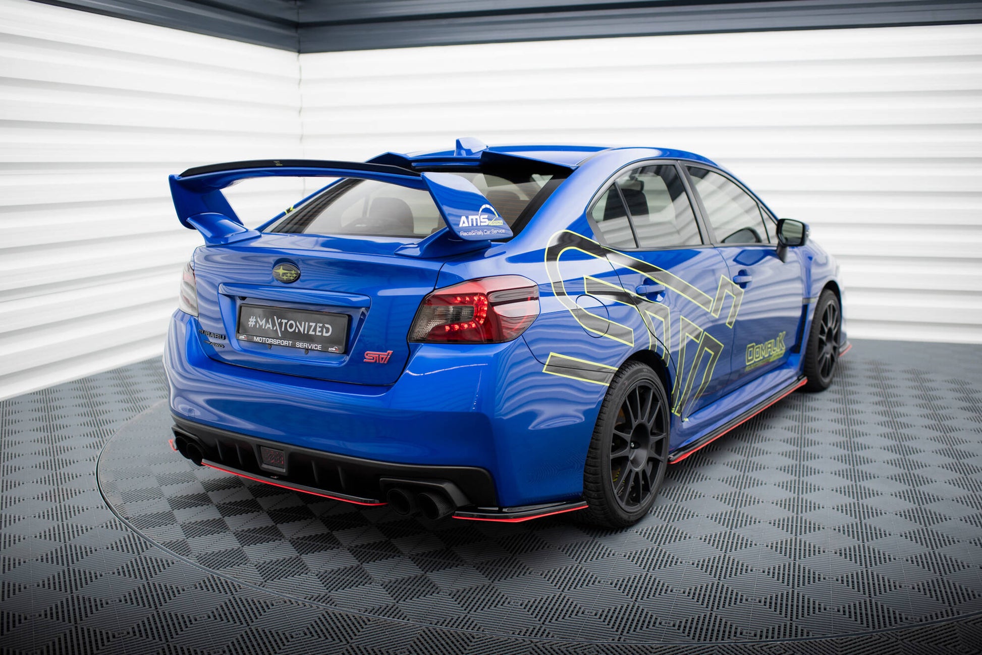 Maxton Design Splitter Laterali Post. V.2 - Subaru Impreza Mk4 - img 2