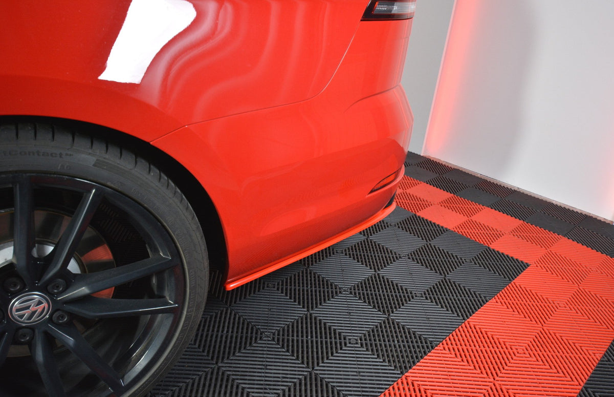 Maxton Design Splitter Laterali Post. V.2 - Volkswagen Golf R Mk7 Facelift - img 3