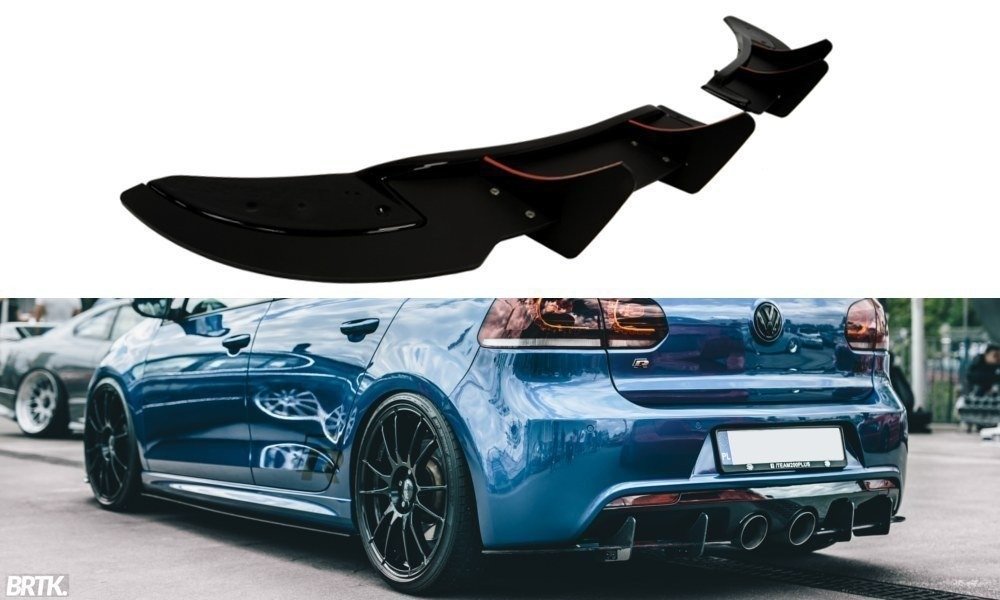 Maxton Design Splitter Laterali Post. - Volkswagen Golf R Mk6