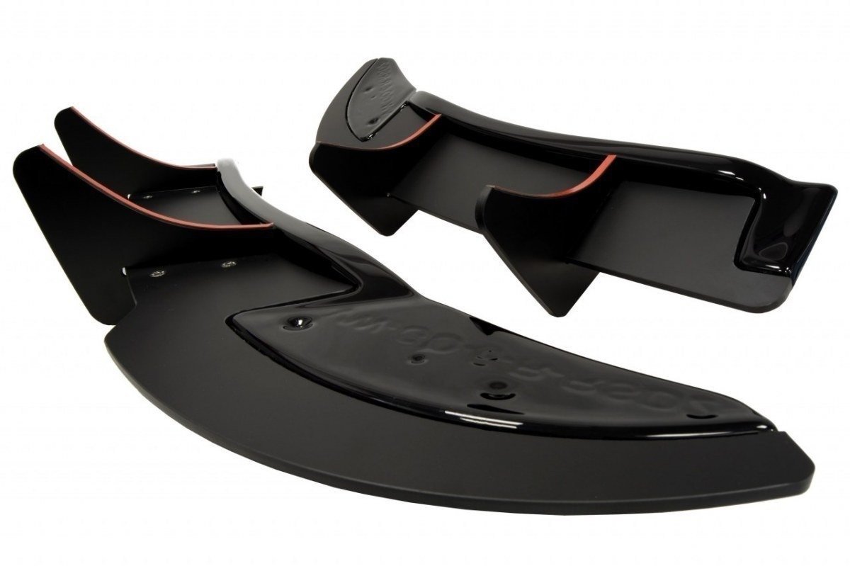 Maxton Design Splitter Laterali Post. - Volkswagen Golf R Mk6 - img 2