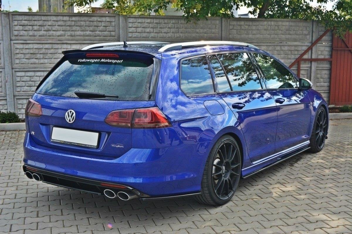Maxton Design Splitter Laterali Post. - Volkswagen Golf R Mk7 - img 2