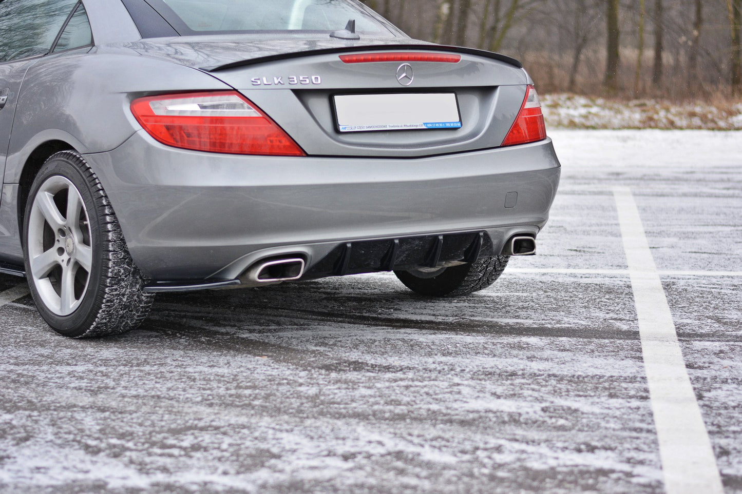 Maxton Design Pannello Sottoscocca Post. - Mercedes SLK R 172