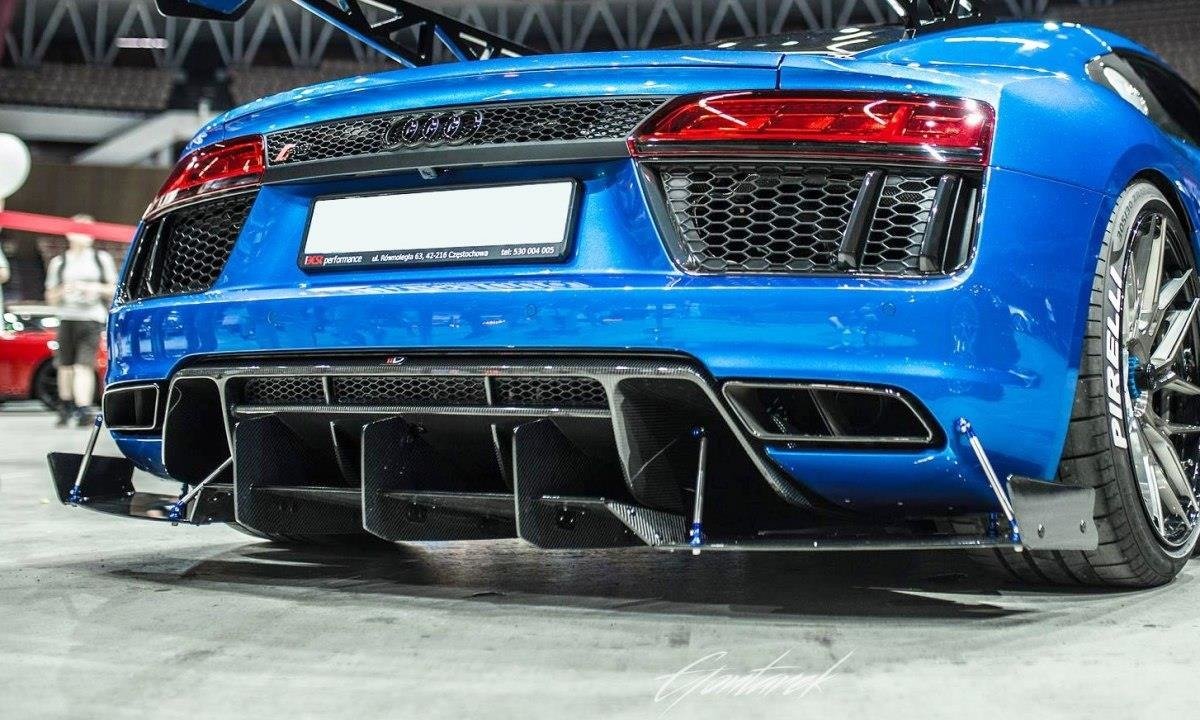 Maxton Design Diffusore Post. - Audi R8 Mk2