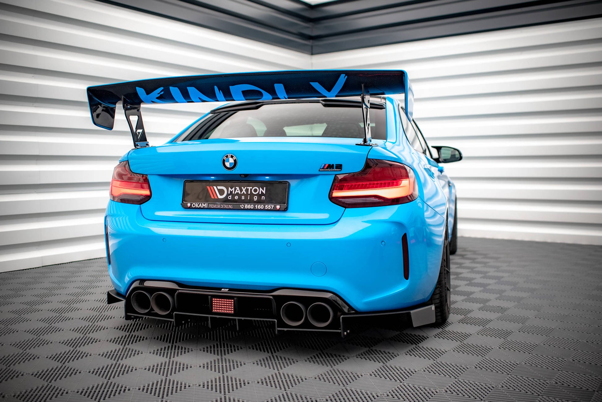 Maxton Design Diffusore Post. - BMW Serie 2 F87 - img 4