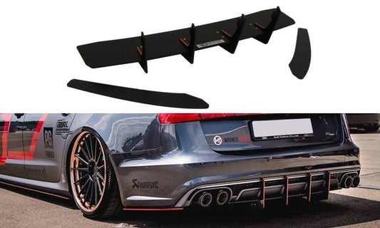 Maxton Design Diffusore Post. - Audi S6 C7
