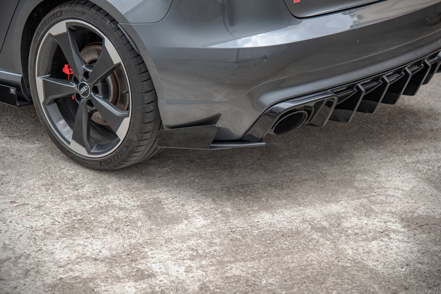 Maxton Design Flap Laterali Post. - Audi A3 8V