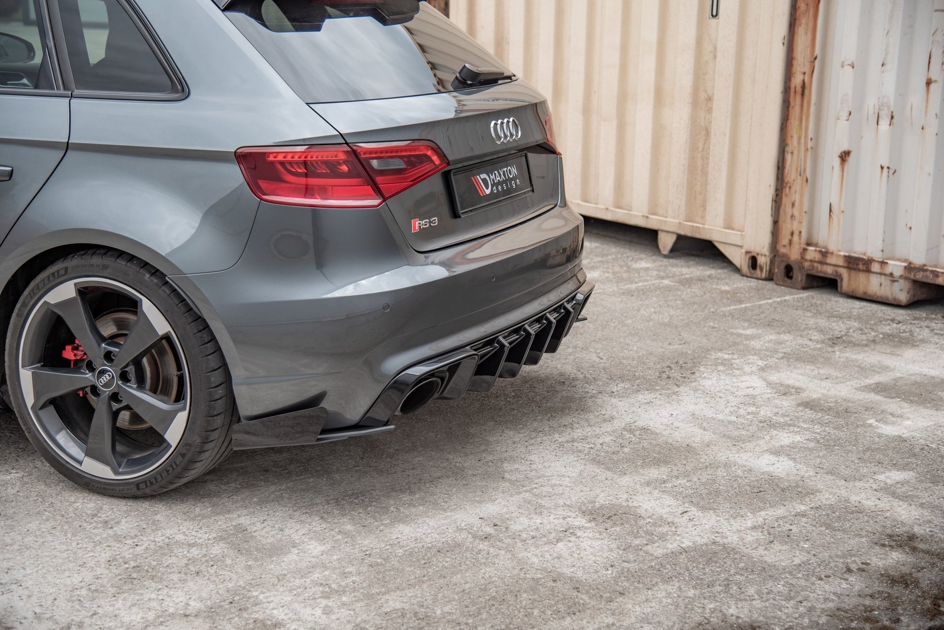 Maxton Design Flap Laterali Post. - Audi A3 8V - img 3